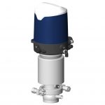 Automatic diaphragm valve DMAX with Sorio control top