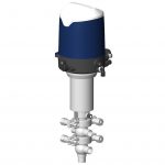 Fractional divert valve DCX4FRACT single sealing TL body with Sorio control top