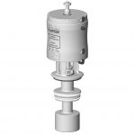 Mixproof valve VDCI-MC PFA with double independent plug without body